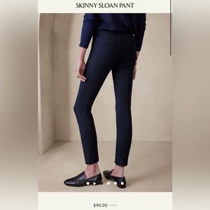 Banana Republic original Sloan pants in black